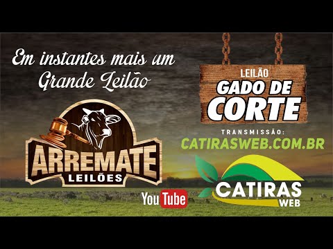 LEILÃO AO VIVO ARREMATE LEILÕES - ROMARIA - MG - 03 DE MAIO DE 2026.