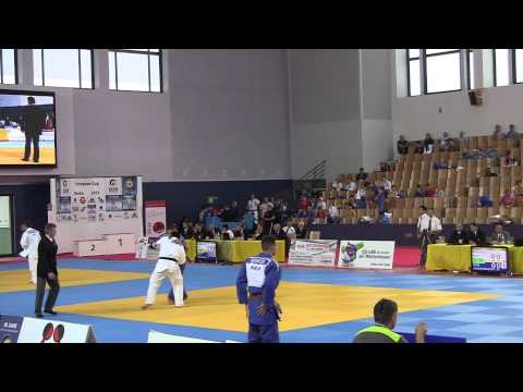 Judo European Cup Cadets 2013 BE: SHAKHBAZOV,Ruslan (RUS) - BASHAEV,Tamerlan (RUS) [+90kg] 1/2final