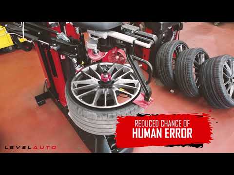 Level Auto Service - Hunter Revolution™ WalkAway™ Tire Changer (TireBot)