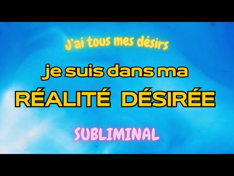 J'AI MANIFESTÉ TOUS MES DÉSIRS !!! *subliminal*