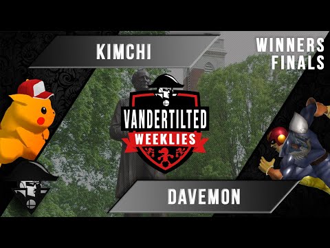 VanderTILTED #26 - Melee Singles - Kimchi (Pikachu) VS Davemon (Falcon) - Winners Finals
