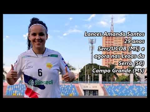 #Skills Confira os lances de Amanda Santos, ex-Serc/UCDB (MS) e novo reforço das Leoas da Serra (SC)