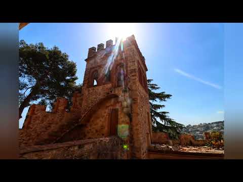 The Abandoned Castle of Can Jaumar (Can Rafart Farmhouse) in Cabrils, Spain