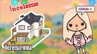 Review 💫🫶🏻||FREE HOUSE 🏡 🎀|2-storey✨☺️||Turkish🇹🇷|/||Audio🔊🫶🏻@tocaboca @QuennAnna7676