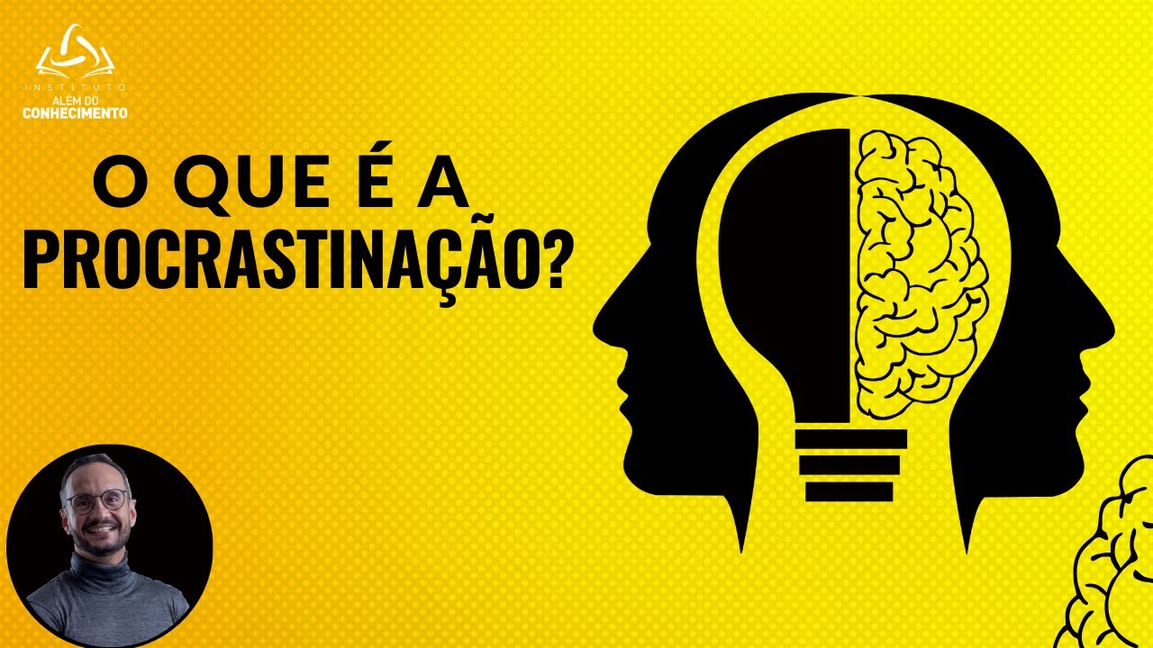 O QUE É A Procrastinação? Uma aula incrível com prof. Cristiano Brandão