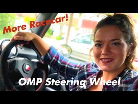 OMP Steering wheel | MINI R53 Track Car