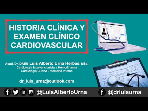 Historia clínica, exámen clínico cardiovascular