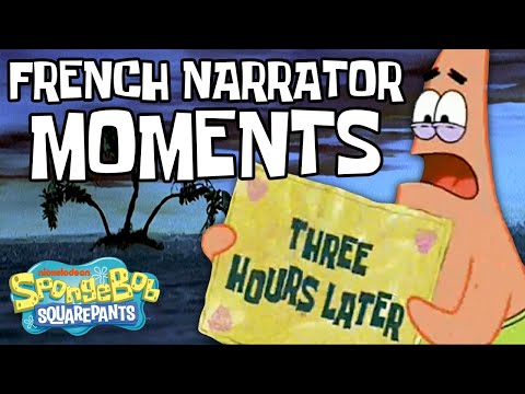 Every Time the "French Narrator" Appears Ever (Part 1/?) | SpongeBob