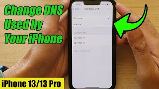 How to Change DNS Used by Your iPhone iOS 15