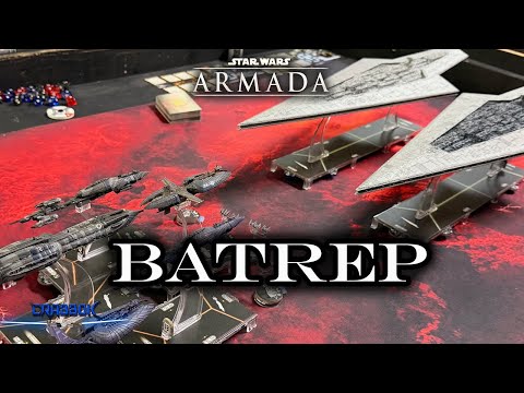 Double Super Star Destroyers VS Separatists! Epic 600 point Star Wars Armada Battle Report!