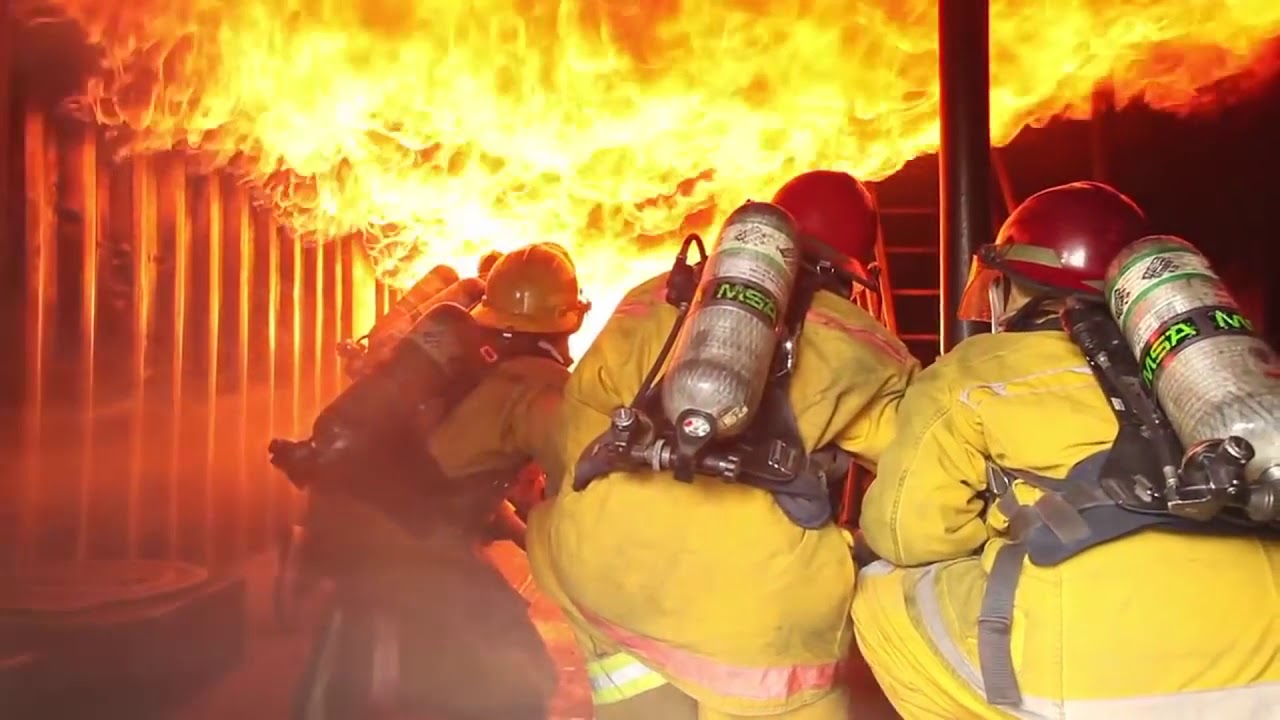 Maritime Training  - Basic Firefighting  Lives on the Line
