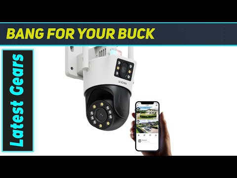 ZOSI C298 Pro: The Ultimate 4K Dual-Lens PTZ Outdoor Security Camera