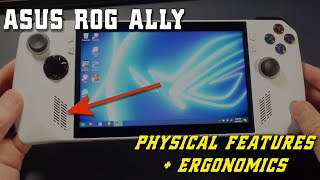 Asus Ally: A Closer Look At The Physical Characteristics