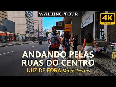 Conhecendo as Ruas do Centro de Juiz de Fora (MG) #walkingtour #gopro12