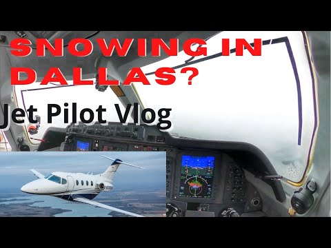 Sunny Florida. Snowy Dallas. Private Jet Flight Across the Gulf of Mexico.