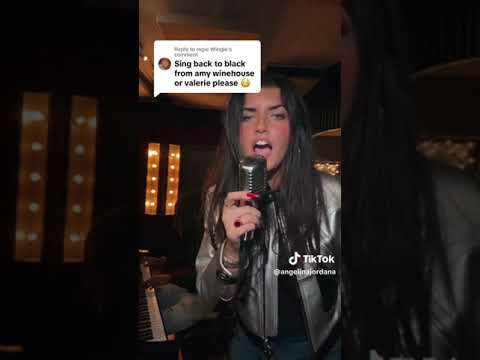 BRAND NEW: Angelina Jordan singing "Back to Black" (requested) #angelinajordan #reaction #new #viral