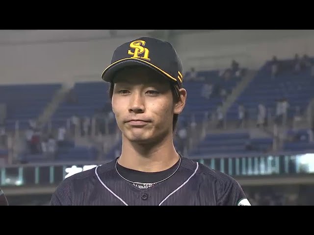 ホークス・武田投手ヒーローインタビュー 2015/9/26 M-H