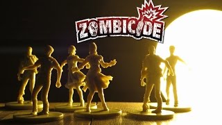 Zombicide Board Game in 60 Seconds ! (Stop Motion Skit)