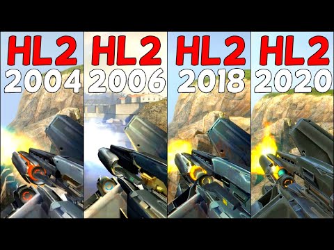 Half-Life 2 - Vanilla vs. Tactical vs. MMod vs. Redux - Weapons Comparison