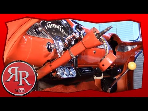 55 Chevy steering column assembly