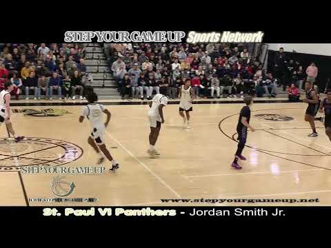 St. Paul VI's Jordan Smith Jr.'s "NEXT LEVEL" Game Highlights vs. Gonzaga.