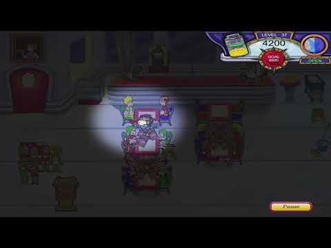 Diner Dash 3: Flo on the Go Walkthrough - Level #37 - Blimp - NightTime