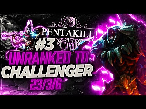 ScrubNoob | PENTA KILL At The Last Second | Unranked To Challenger