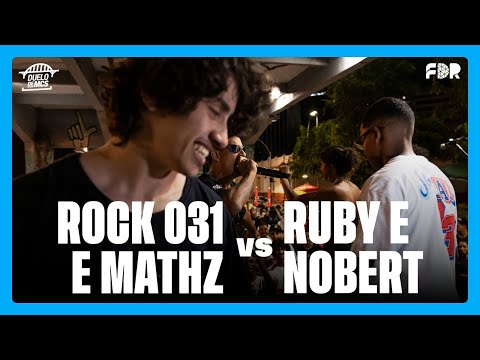 ROCK 031 E MATHZ VS RUBY E NOBERT (PRIMEIRA FASE) - DUELO DE MCS - BATALHA DE DUPLAS (14/03/2025)