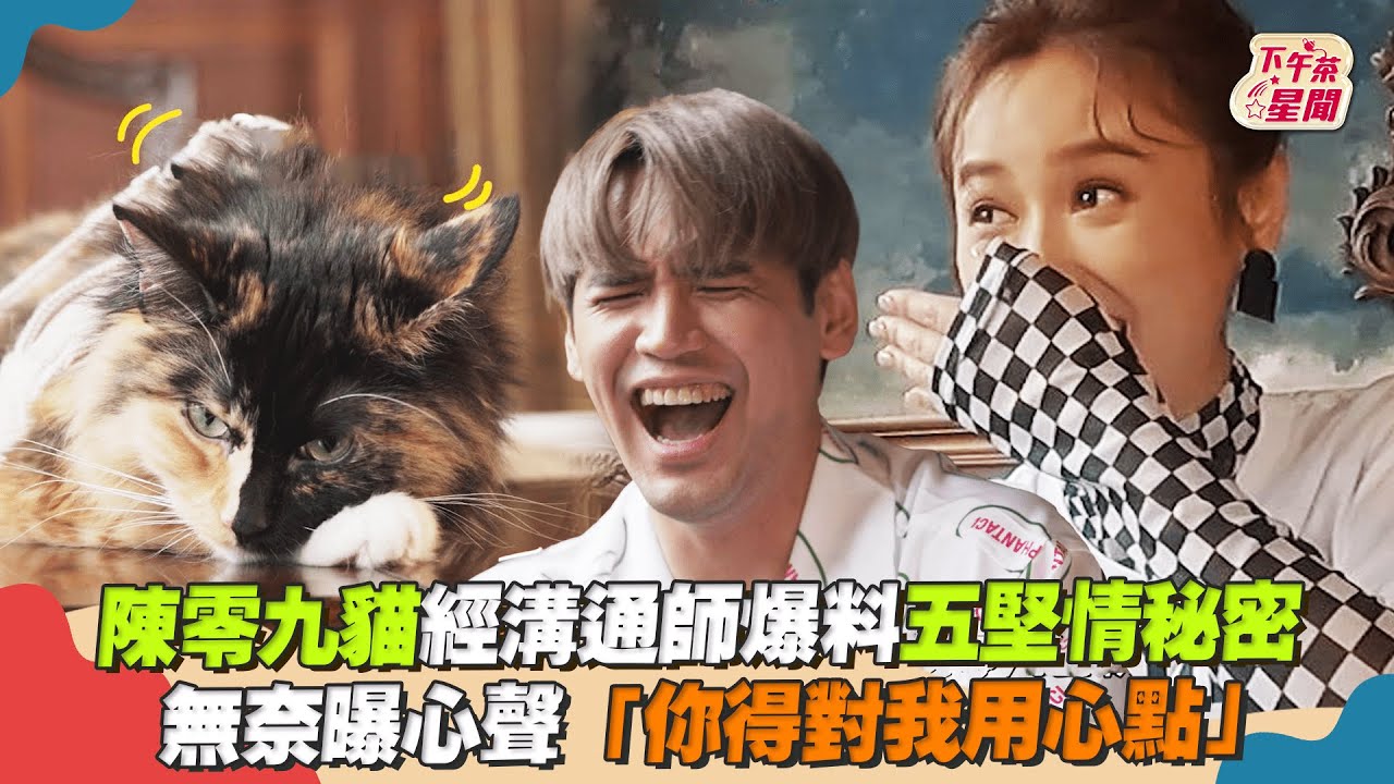 影音/陳零九遭寵物溝通師爆五堅情秘密 貓咪怨:對我用心點