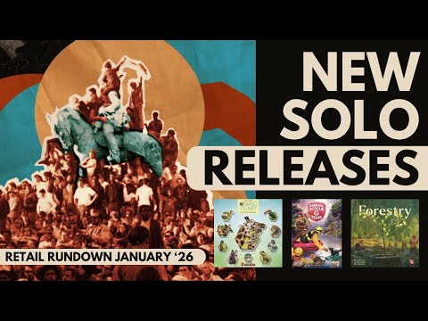 Retail Rundown Ep.6: Top Solo Board Games Available Now! (January 2026)