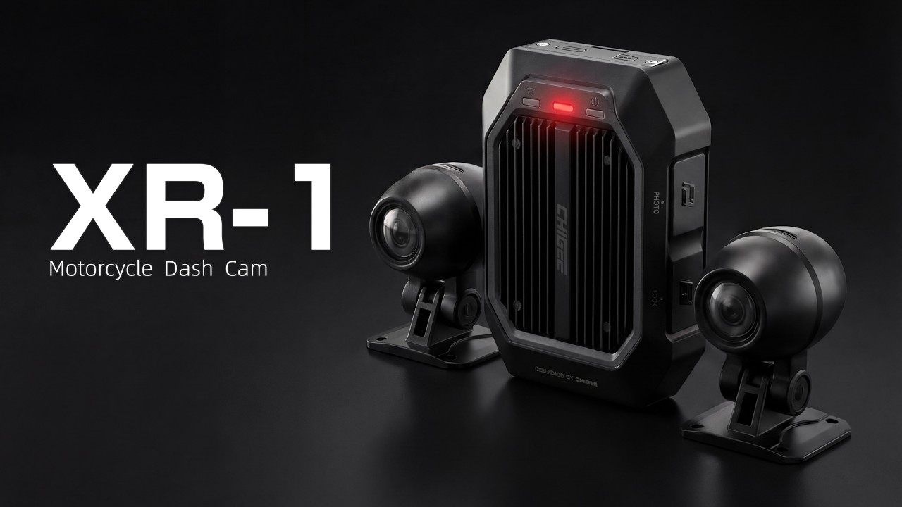Chigee XR-1 Motorcycle Dashcam Video