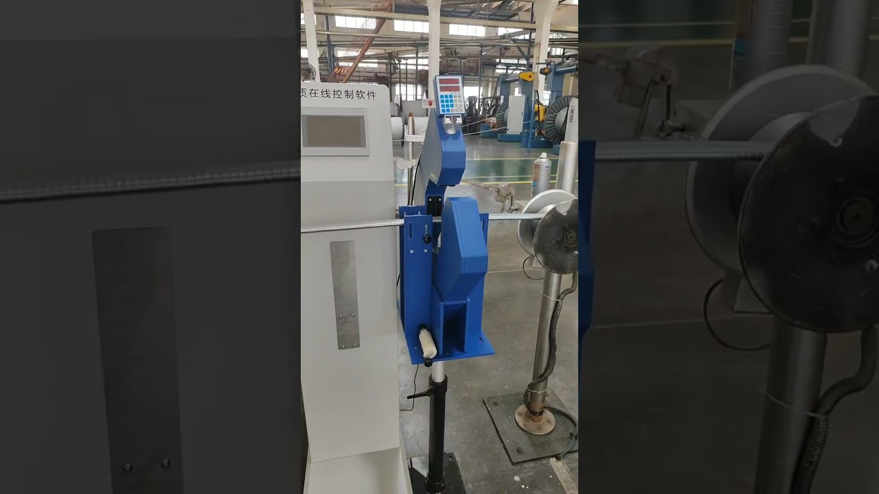 Qipang 0.1-25mm wire and cable laser diameter gauge dual axis #wirefactory