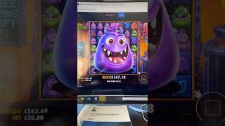 Player Scores Massive Win on Book of Monsters 1117x #slot #mobboss #casino