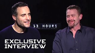 Dominic Fumusa & Max Martini Exclusive Interview - 13 HOURS: THE SECRET SOLDIERS OF BENGHAZI