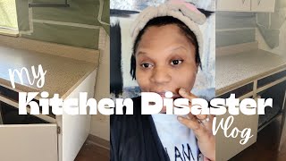 THEY DESTROYED MY KITCHEN🥲KEEP Moving Me Around| Wait… WAS IT HERPES?! 👀 ALL In My Business