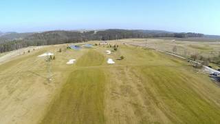 preview picture of video 'DJI Phantom 2 - Flyby Hole No.10 in Golf Club Český Krumlov'