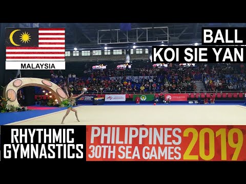 KOI SIE YAN from Malaysia | Ball | Individual Rhythmic Gymnastics Final | SEA Games Philippines 2019