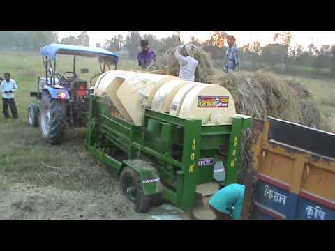 Devta paddy thresher