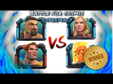 Who is the best cosmic God? Cosmic Ghost Rider vs Hyperion vs Captain Marvel vs Hercules | MCOC