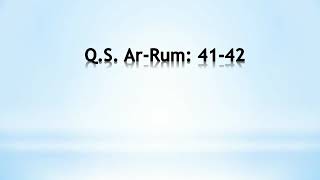 Download lagu kekestarian lingkungan QS ar Rum 41-42 mp3