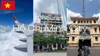 【Vietnam🇻🇳】 初のホーチミン旅は期待以上だった、、😳✨| 48時間滞在| カフェ、観光、グルメ、お土産|紀伊国屋書店と高島屋🇯🇵