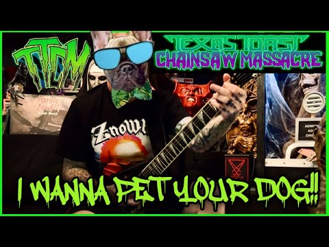 Texas Toast Chainsaw Massacre 'I Wanna Pet Your Dog' Guitar Cover Playthrough on Jackson Custom KV2