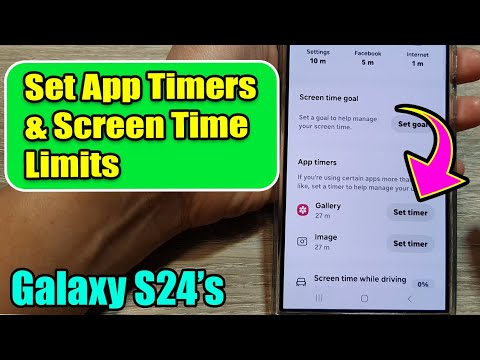Galaxy S24: How to Set App Timers & Screen Time Limits for Digital Wellbeing