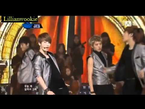 110908 MNET-- Infinite (Be mine)