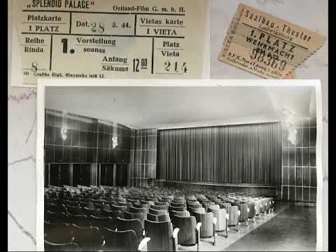 Zwei alte kleine Kinokarten, Slowfox, Hubert Deuringer und seine Solisten, Gesang, Stuttgart, 1950