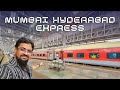 22732 Mumbai Hyderabad Express Journey In Oldest TRAIN Between Mumbai Hyderabad