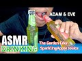 ASMR Drinking The Garden EDEN Sparkling Apple Juice ADAM EVE Flavor EP60 I BoonTube