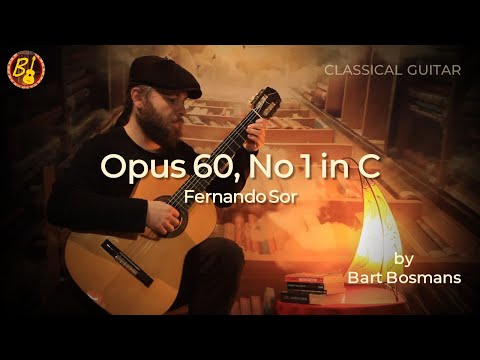 Opus 60 no 1 in C - Fernando Sor - Classical guitar