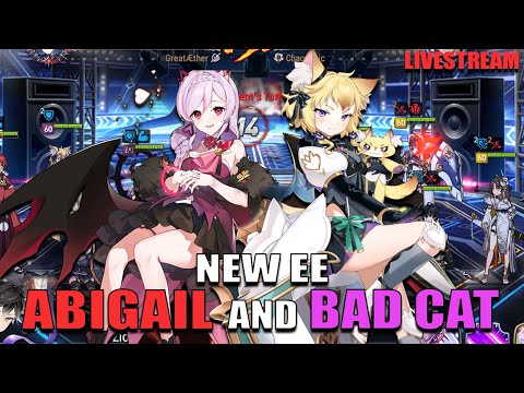 Messing Around With Abigail and Bad Cat Armin New EE - Epic Seven Livestream
