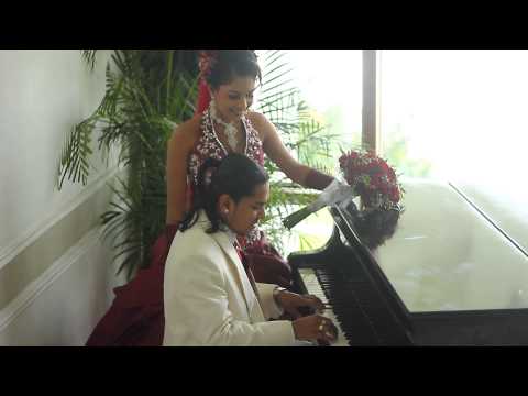 Piano on Wedding Day